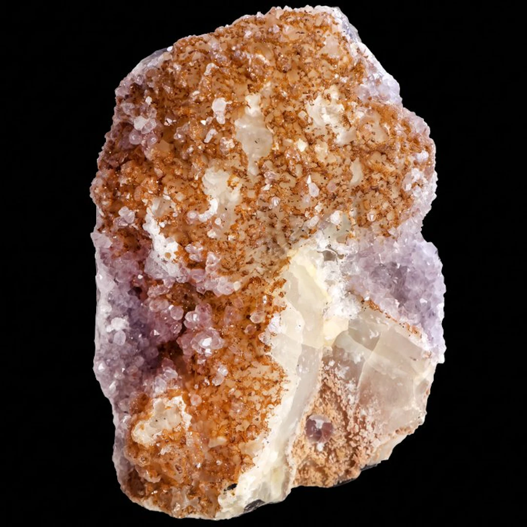 Uruguayan Rainbow Amethyst - Geode - 15x12x8 cm- 1.3 kg