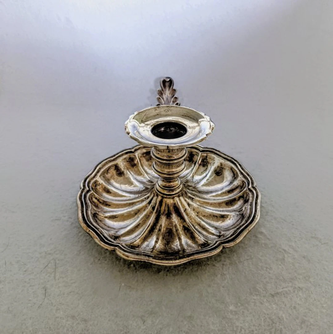 100 Years Old - Luigi Sfriso - Venezia - Candlestick - .800 silver