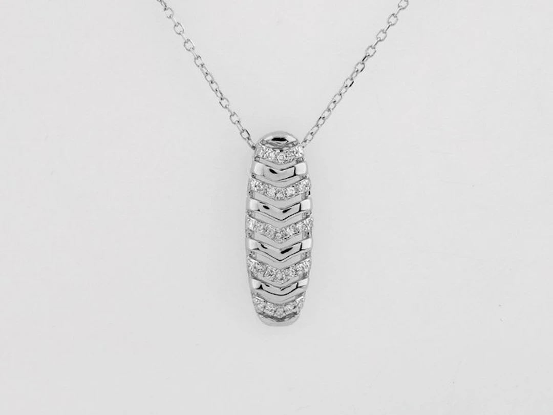 No reserve price - Necklace with pendant - 14 kt