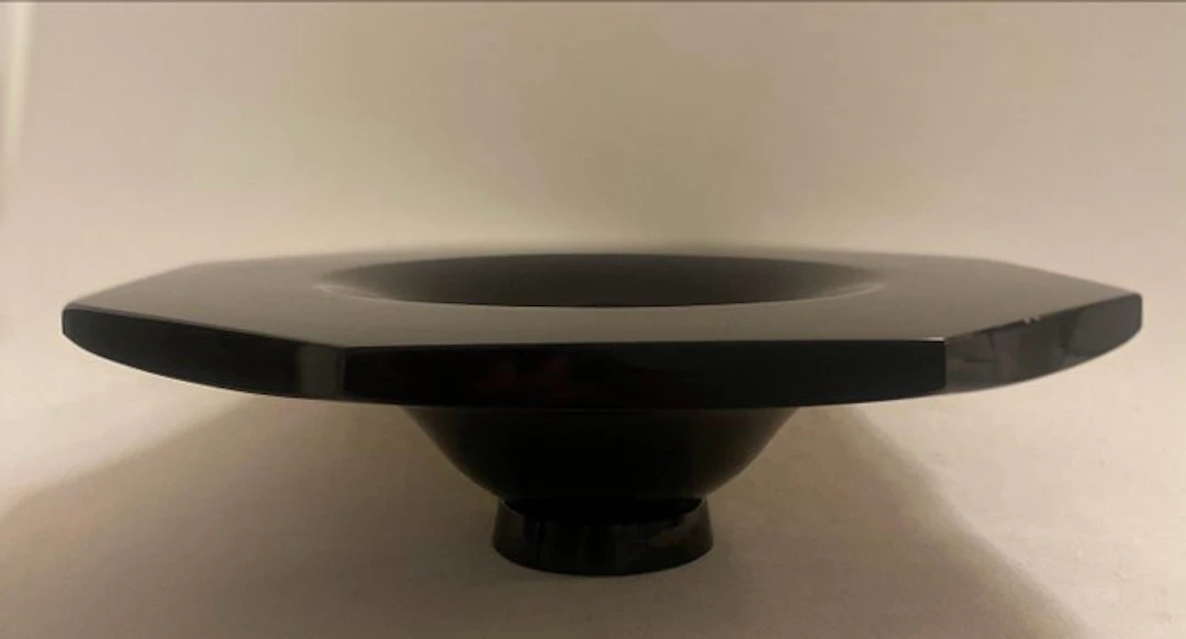Jarvil Nancy - André Delatte - Dish - glass paste - Art Deco fruit bowl