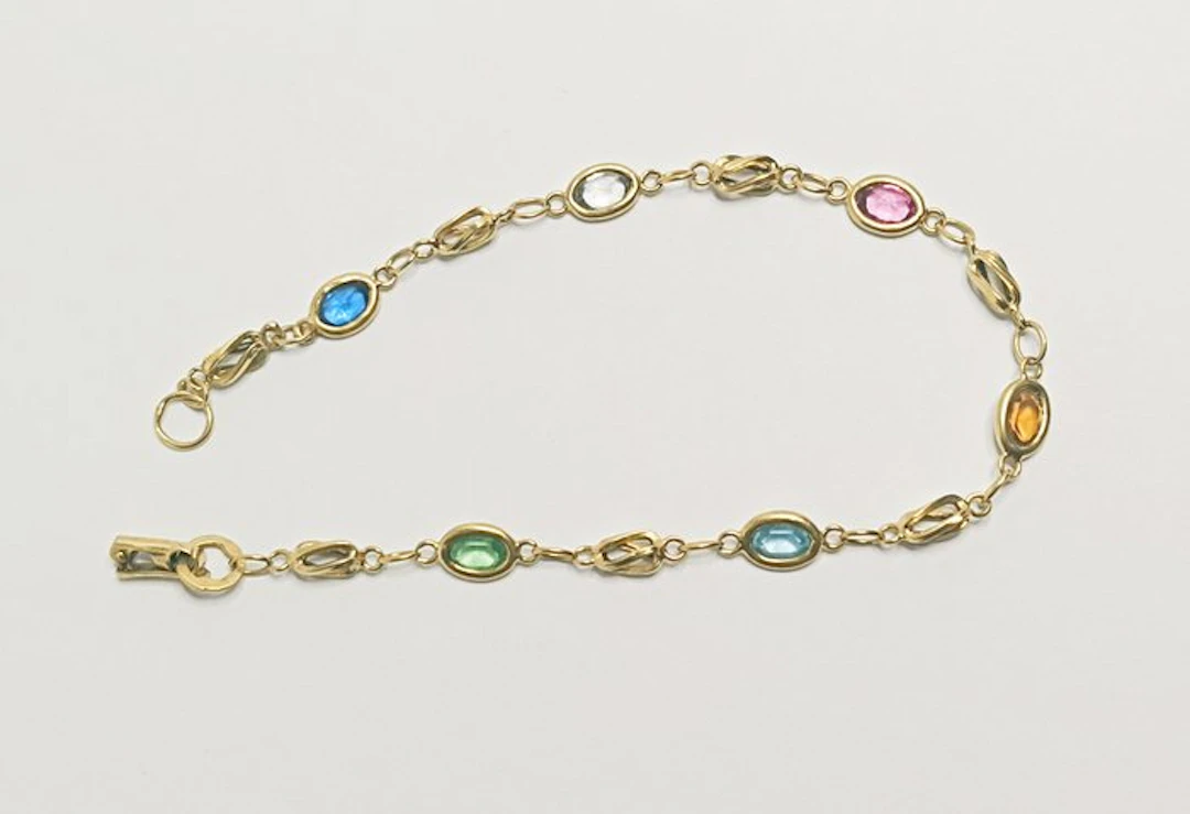 Bracelet - 18 kt. Yellow gold - 4.2 gr - 19.5 cm