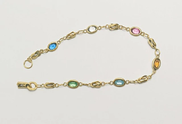 Bracelet - 18 kt. Yellow gold - 4.2 gr - 19.5 cm
