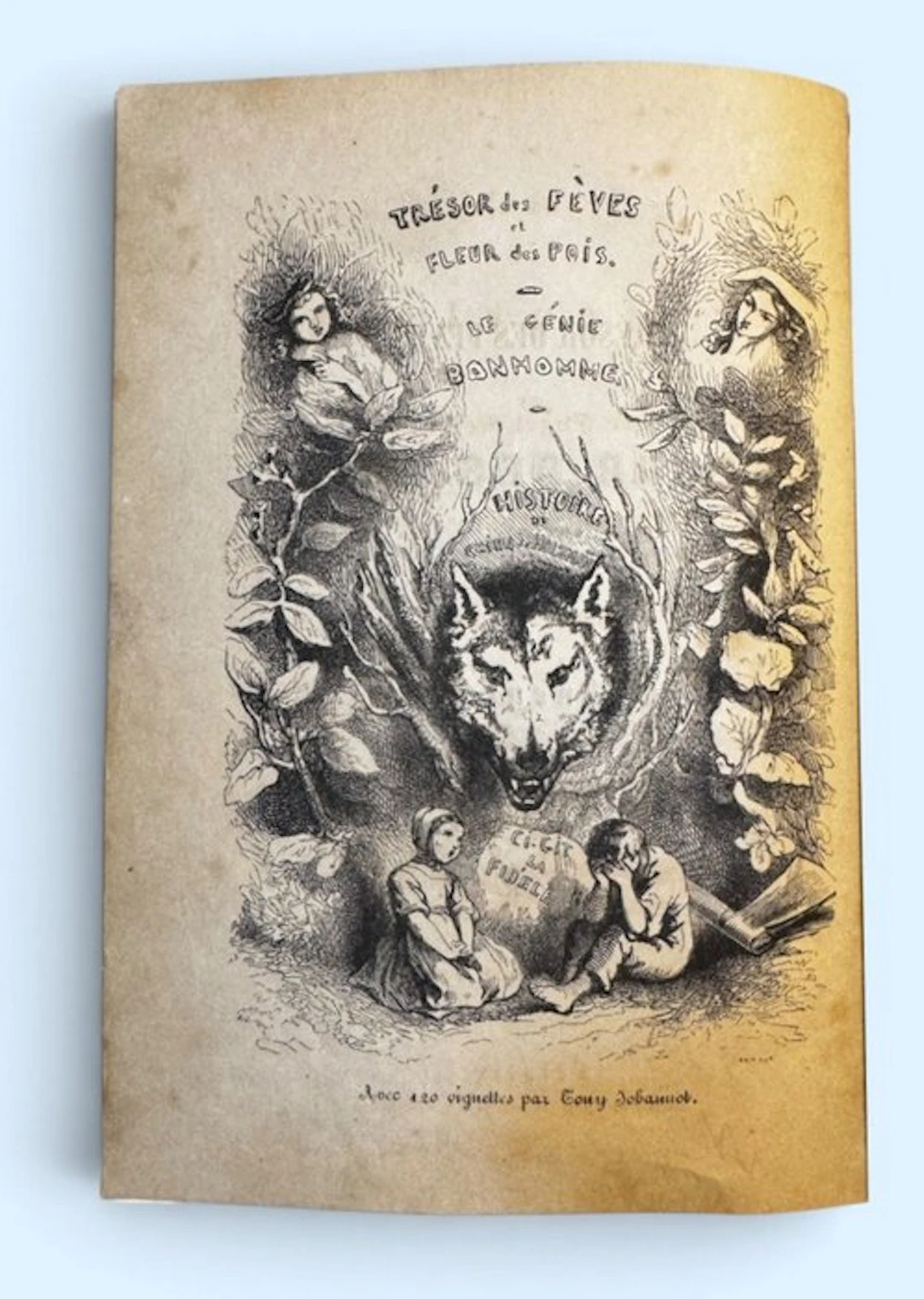 Charles Nodier & Tony Johannot. - Trésor des Féves et Fleur des Pois - 1845