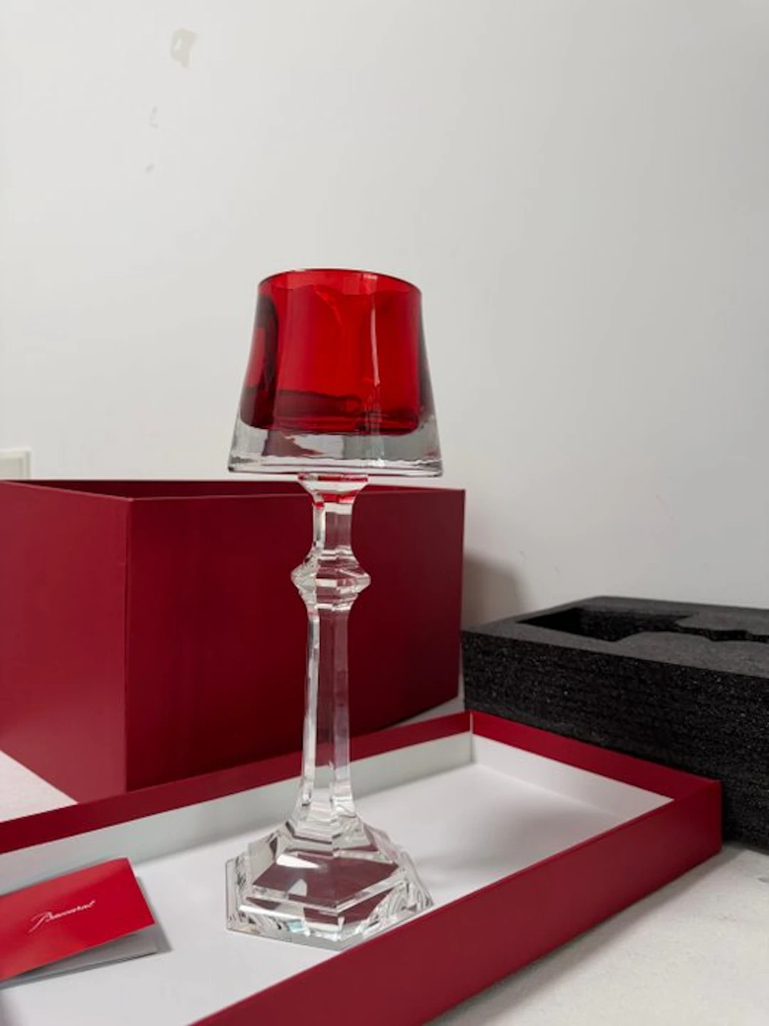 Baccarat - Philippe Starck - Candlestick - Crystal - Harcourt My Fire