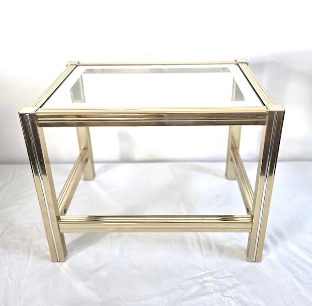 Table - Brass, Glass