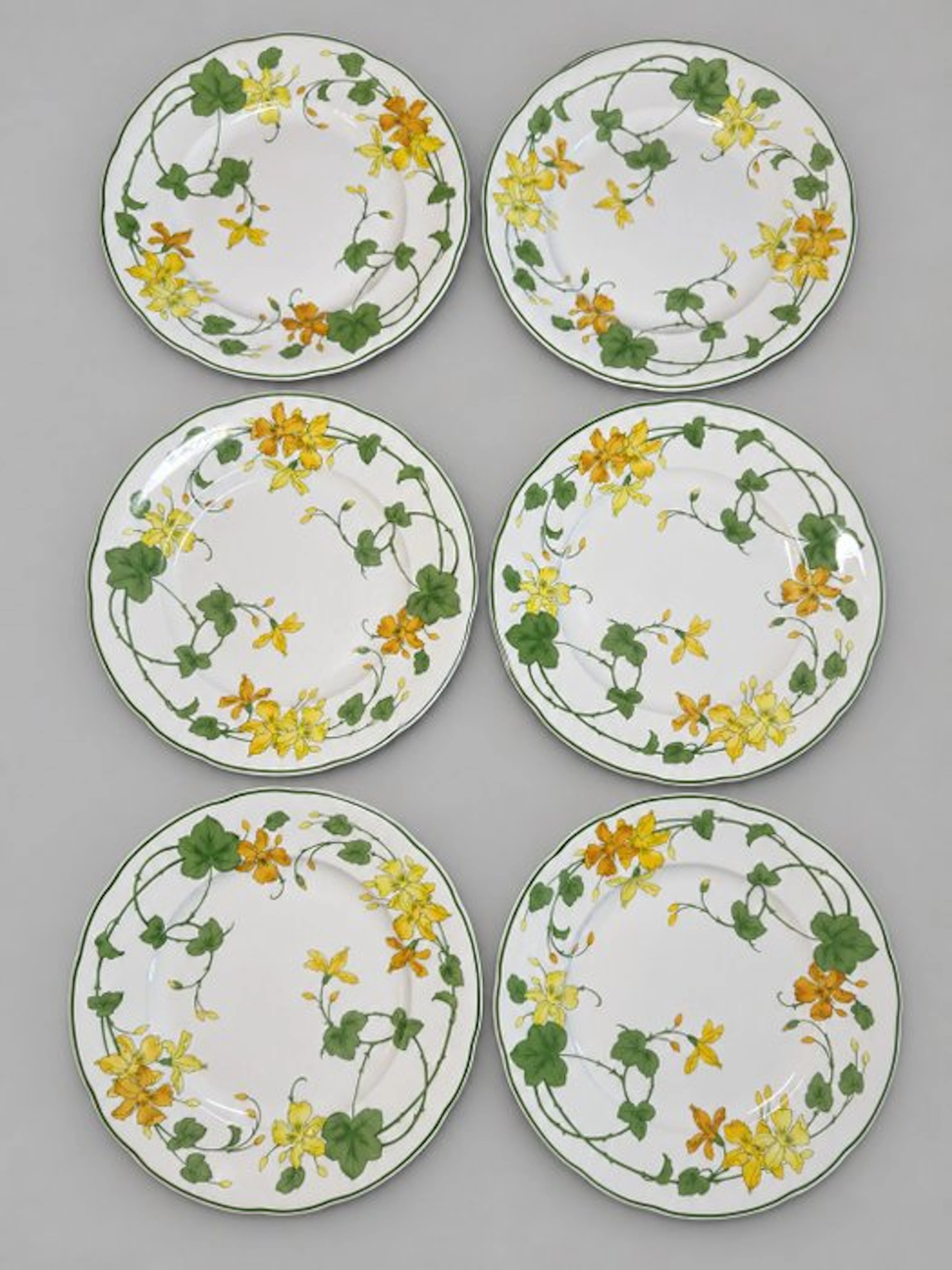 Villeroy & Boch - Dinner set for 6 - Porcelain - Geranium - 26 cm