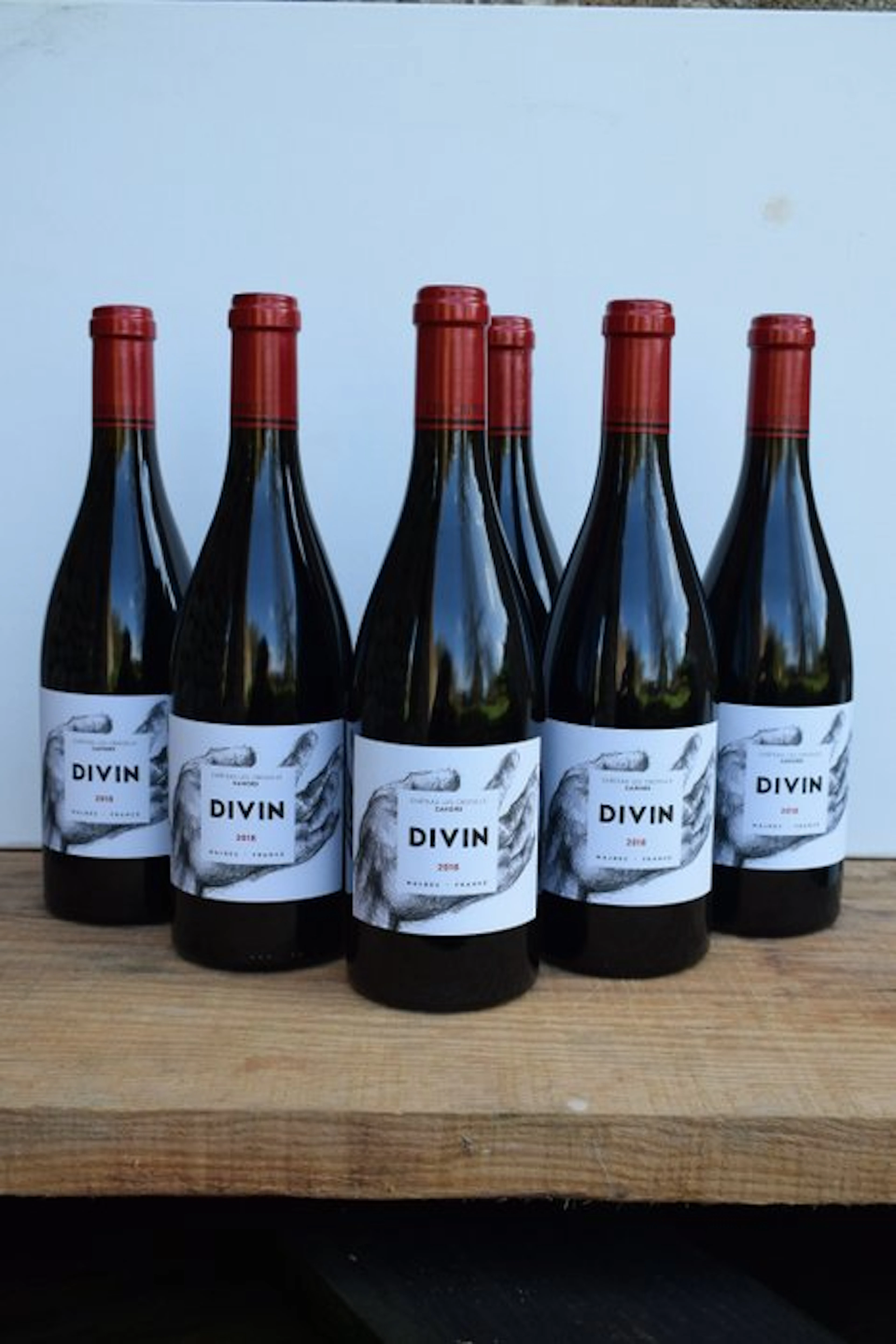 2018 Château les Croisille 'Divin' - Cahors - 6 Bottles (0.75L)