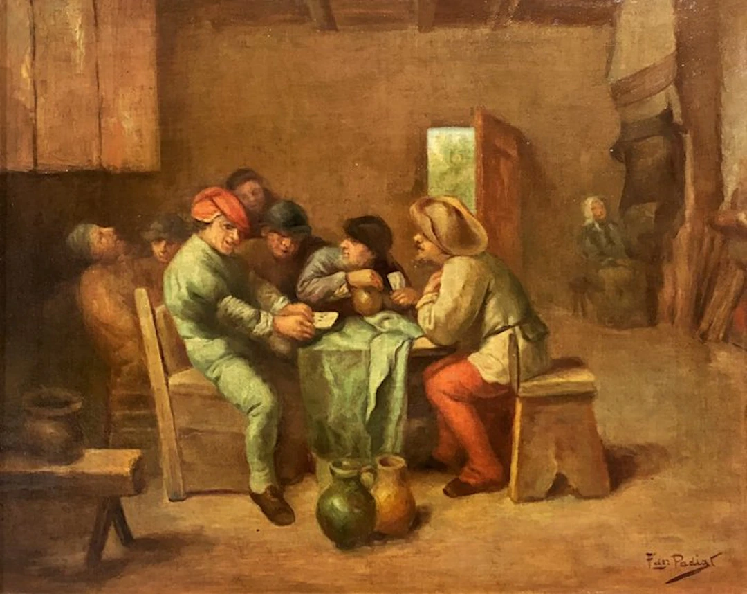Manuel Fernández Padial (1907-?) - The Shell Game...
