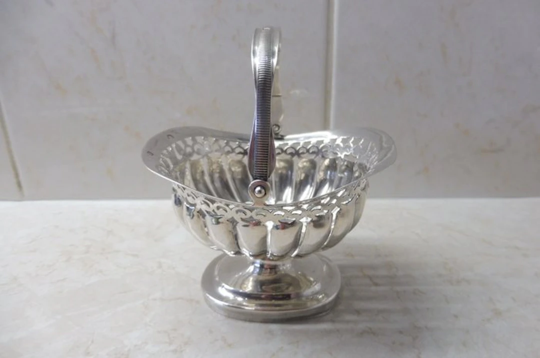 Kluwen/Wolmandje - 833 zilver - Nederland - 1836 - Basket - Silver