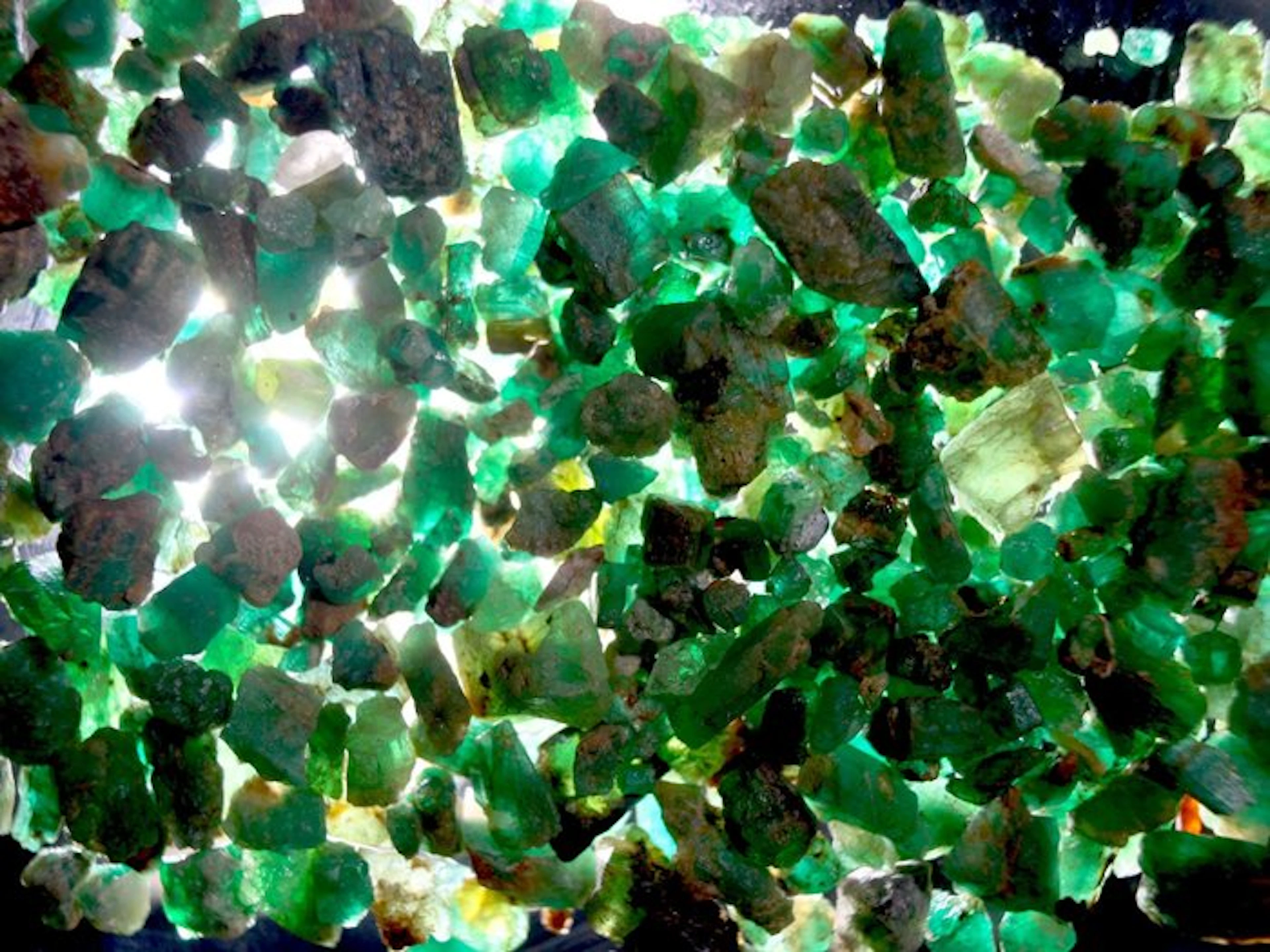 Ct. 123.0 Natural Emerald Swat Rough- 24.6 g