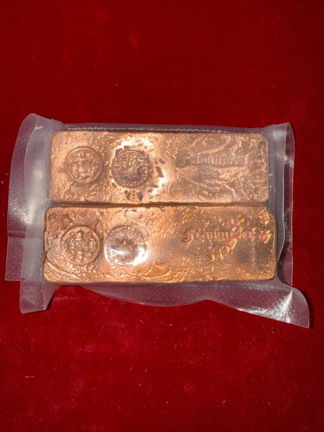 1443 g - Copper - Edelmetalle Deutschland (No reserve price)