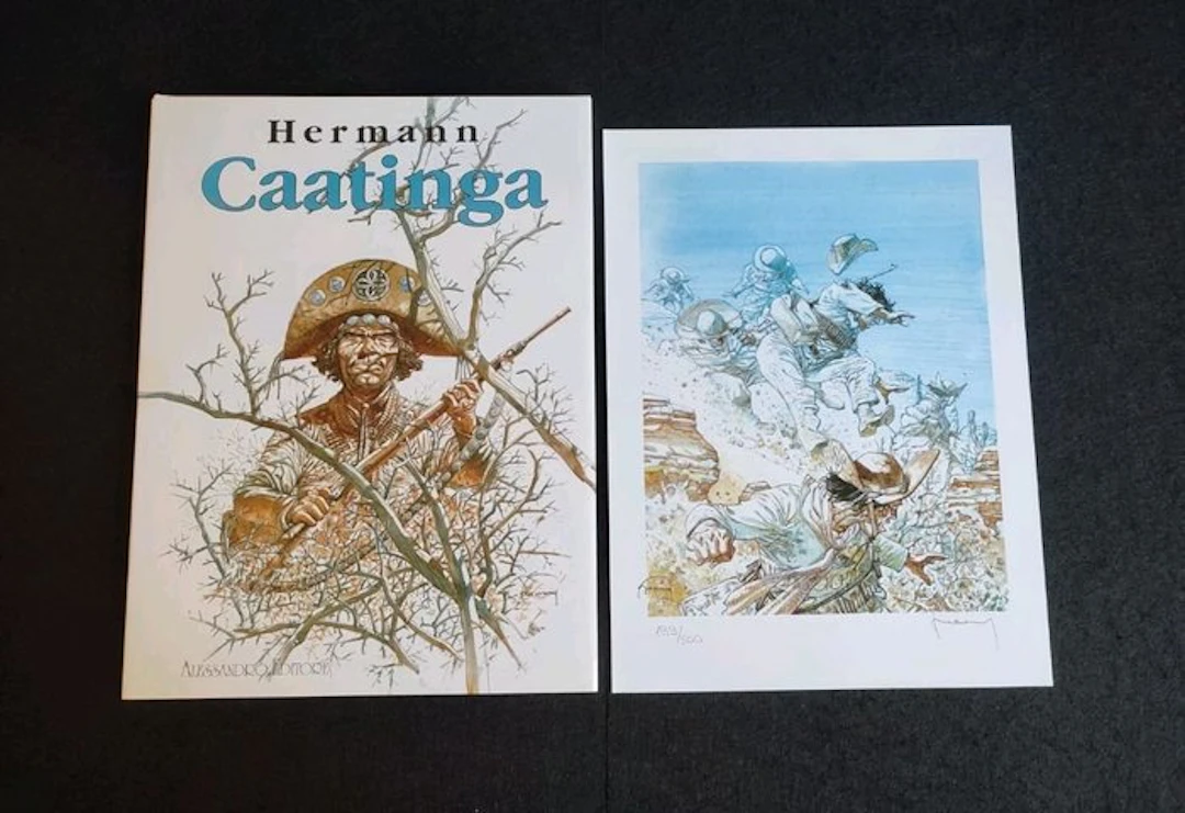 Caatinga Hermann - Volume con Litografia Numerata n