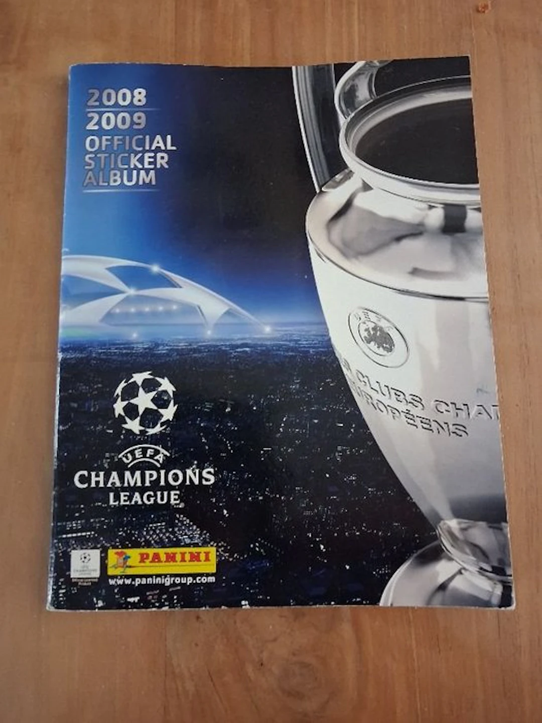 2008/2009 Panini UEFA Champions League Sticker album Sticker album - Good (GD)