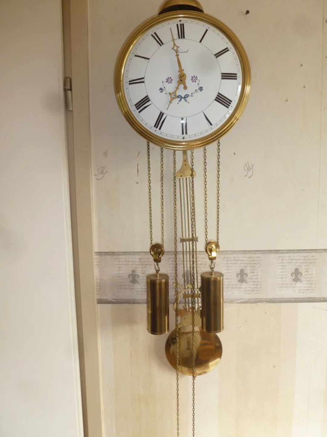 Pendulum clock - Copper, Enamel - 1970-1980