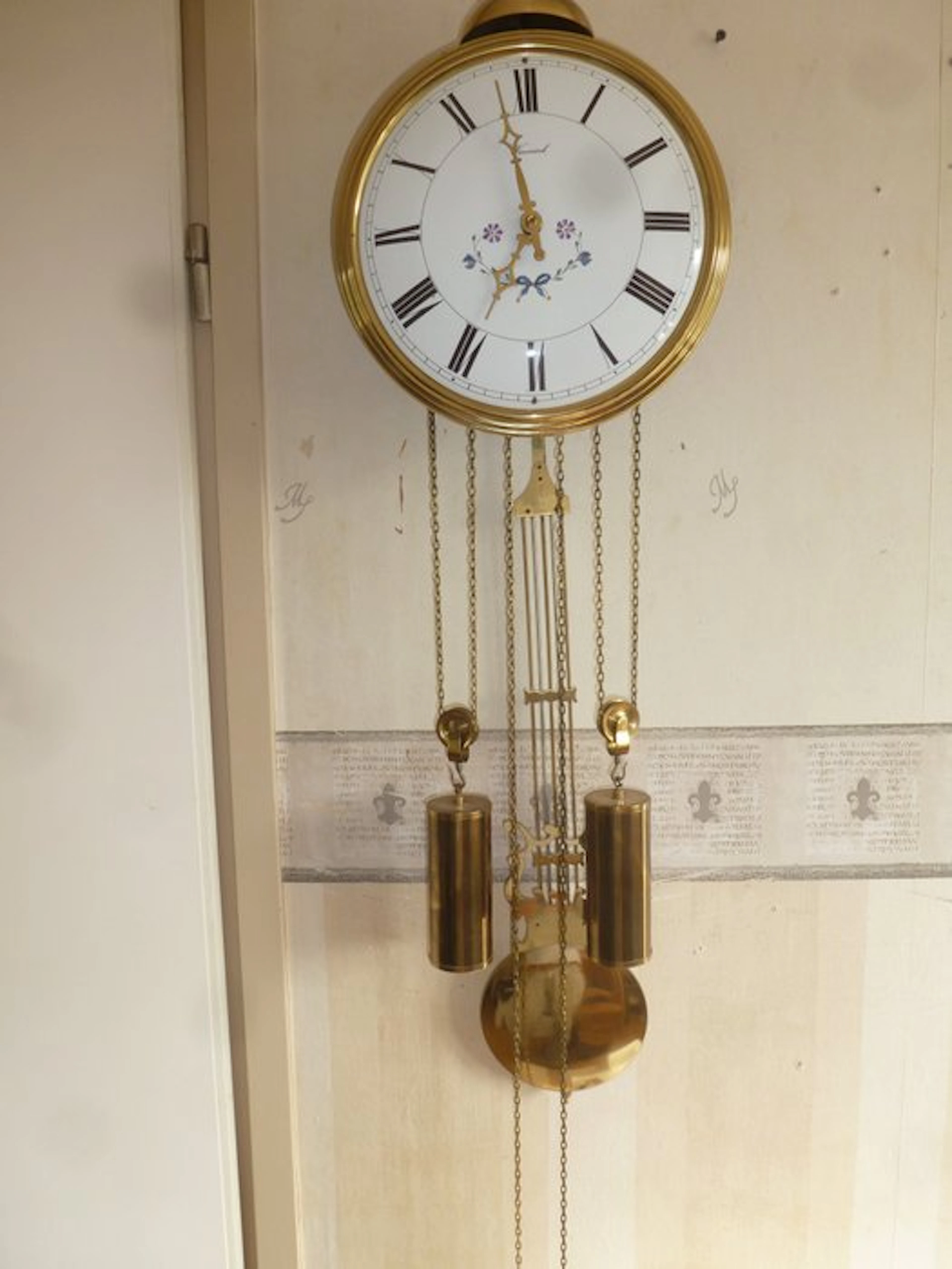 Pendulum clock - Copper, Enamel - 1970-1980