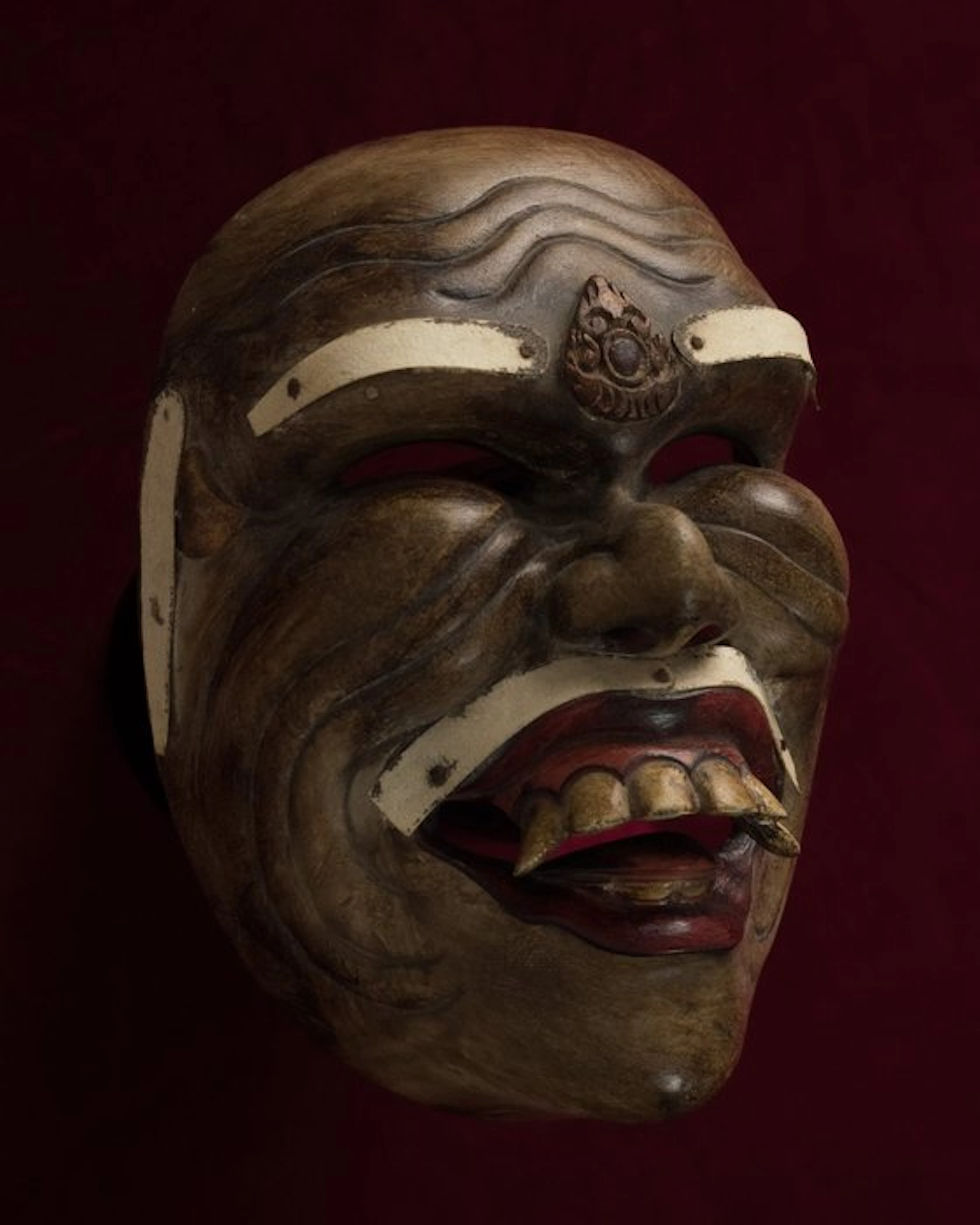 Mask - Balinese - Indonesia - Topeng – Sidakarya type (No reserve price)