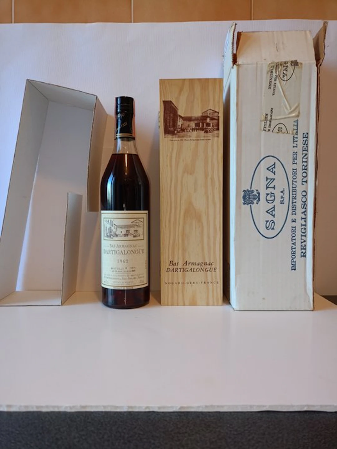 Dartigalongue 1962 - Bas Armagnac millésime - b. 2003 - 70cl