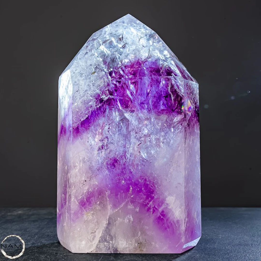Natural Phantom Amethyst From Brazil – A masterpiece of nature- 1166.99 g