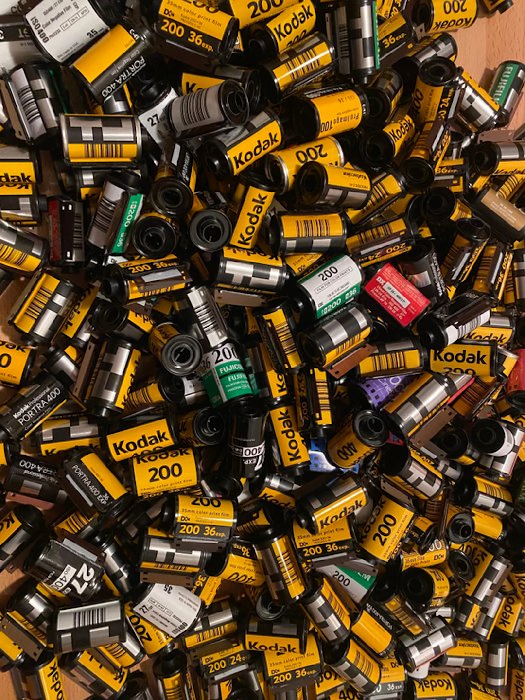 Kodak, Fuji, Agfa 284 leere Filmrollen | Film holder