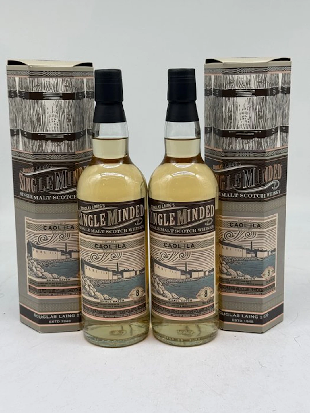 Caol Ila 8 years old Small Batch - Douglas Laing - 700ml - 2 bottles
