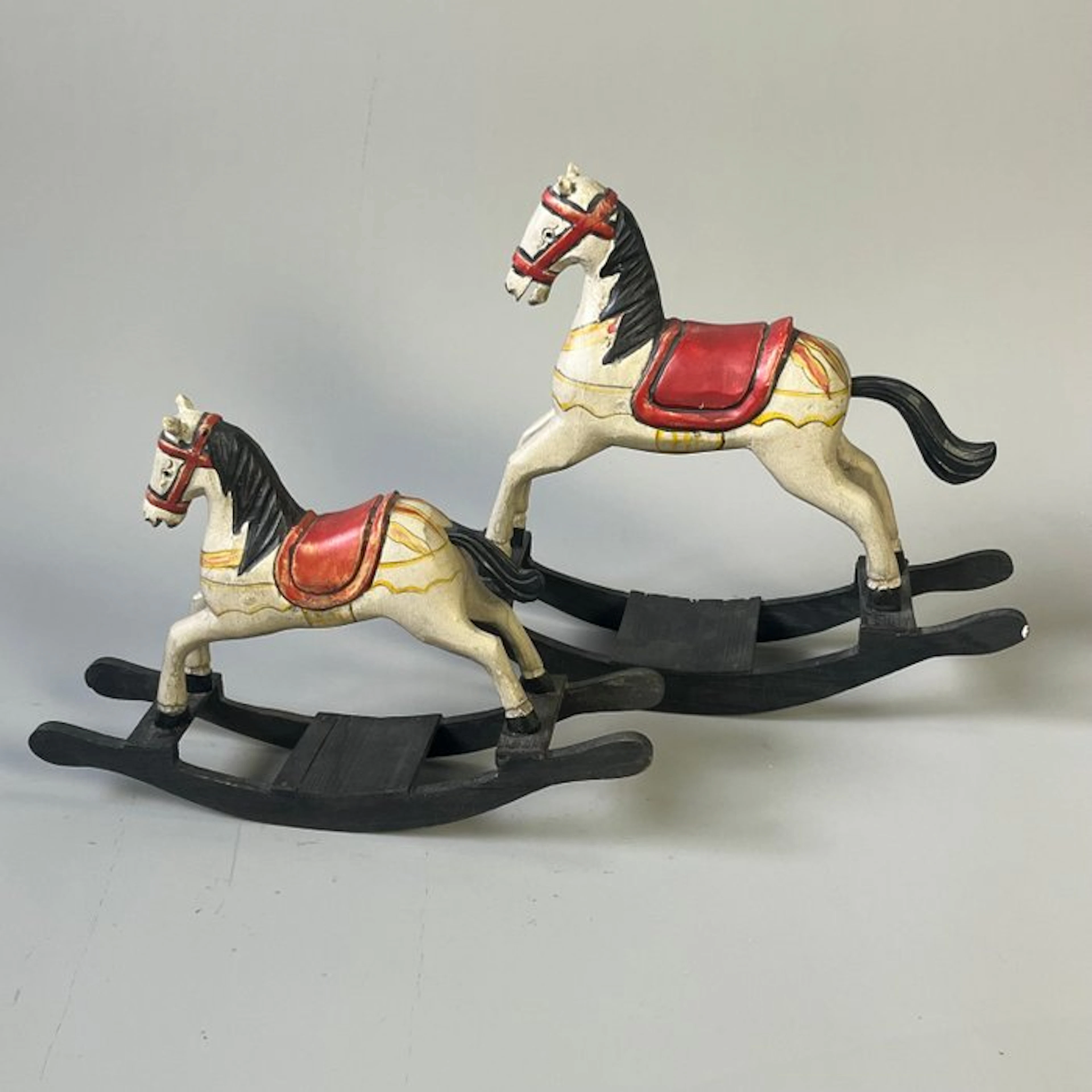 Decorative ornament (2) - Vintage Wooden Rocking Horses