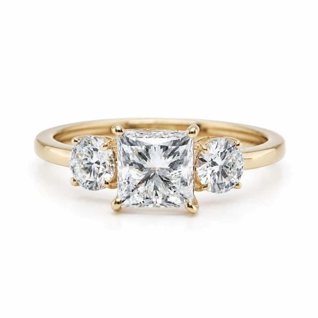 No reserve price - Ring - 14 kt