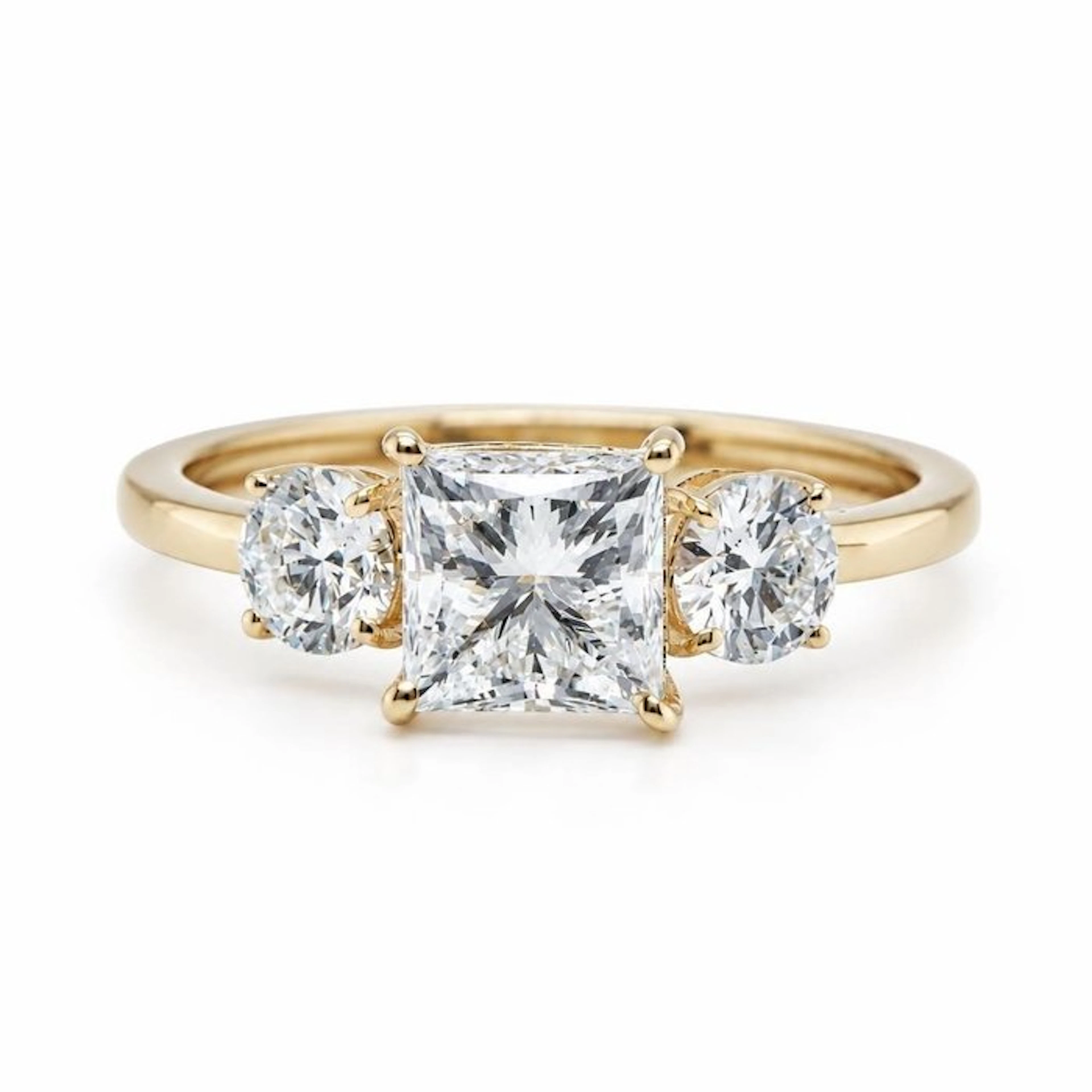 No reserve price - Ring - 14 kt