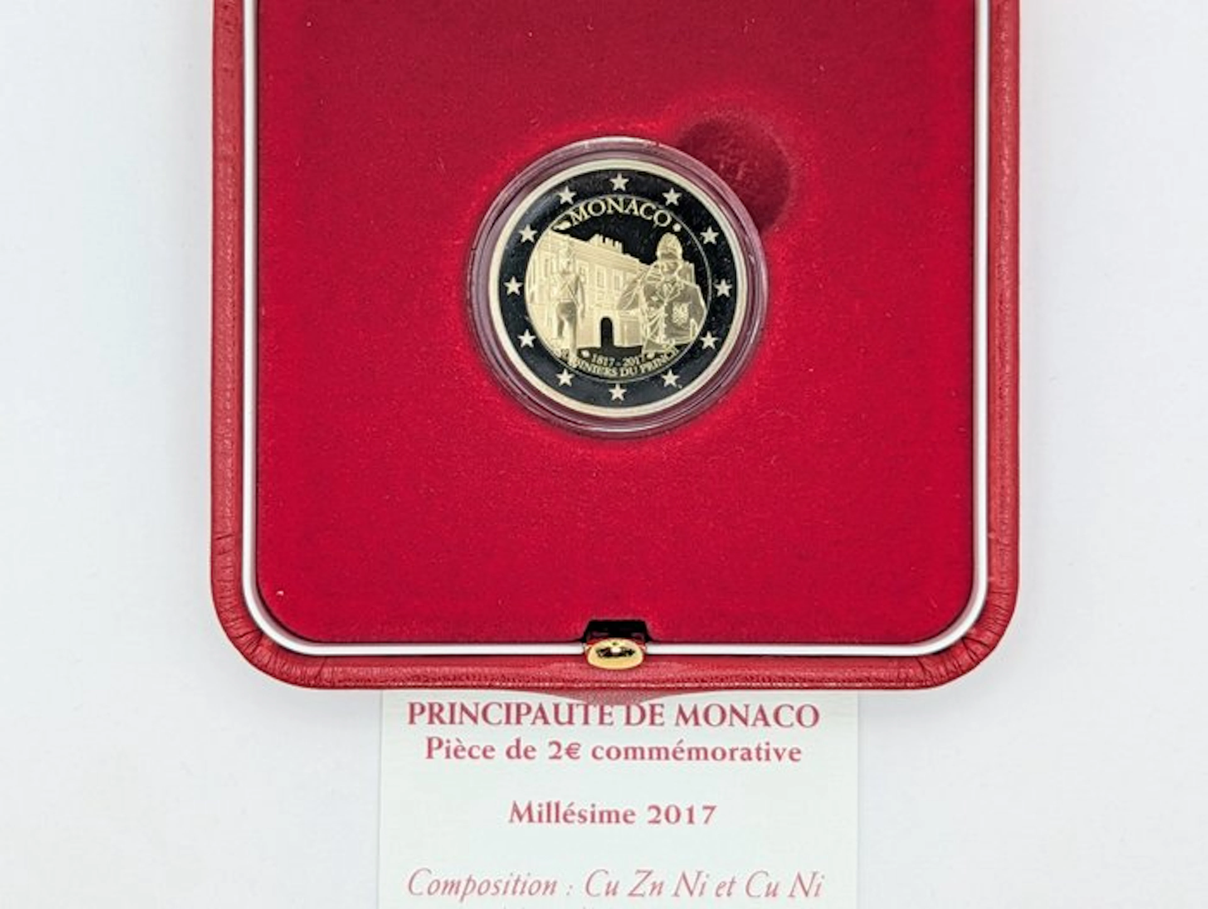Monaco. 2 Euro 2017 "Carabiniers" (No reserve price)