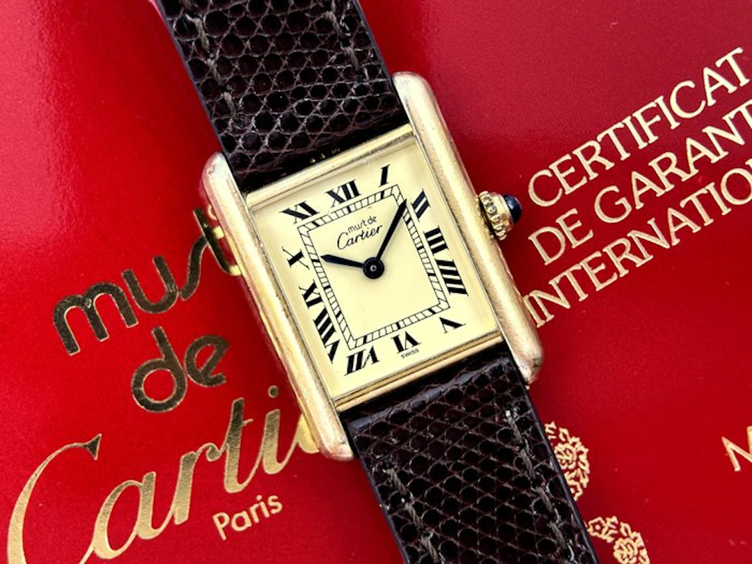 Cartier - Tank Must de Cartier PM - No reserve price...