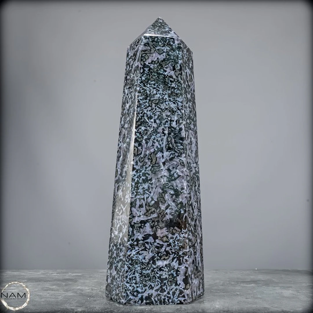 Natural Merlinite Obelisk – Rare