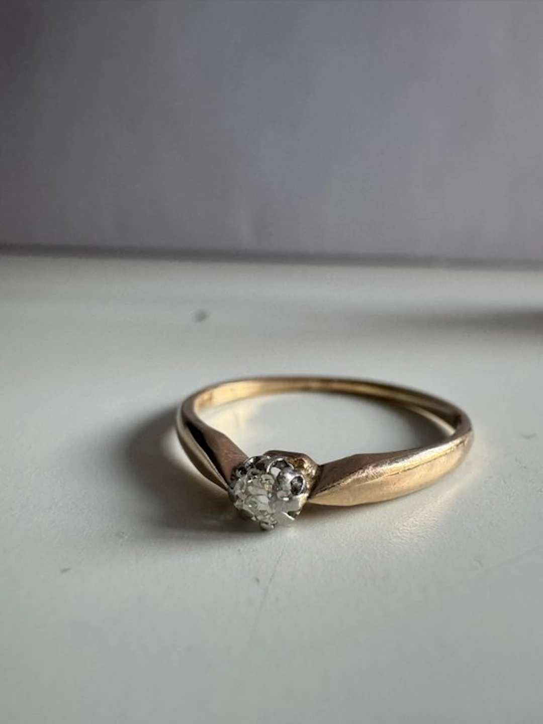 No reserve price - Ring - 14 kt