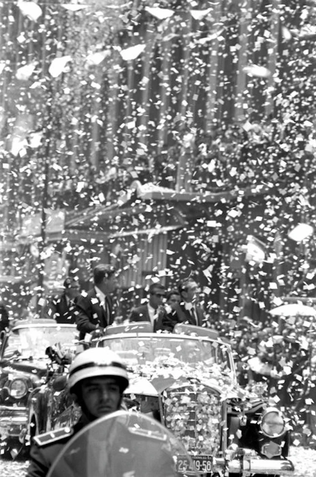 Manfred Linus Kreiner - John F. Kennedy — Arrivée à Mexico, 29 juin 1962