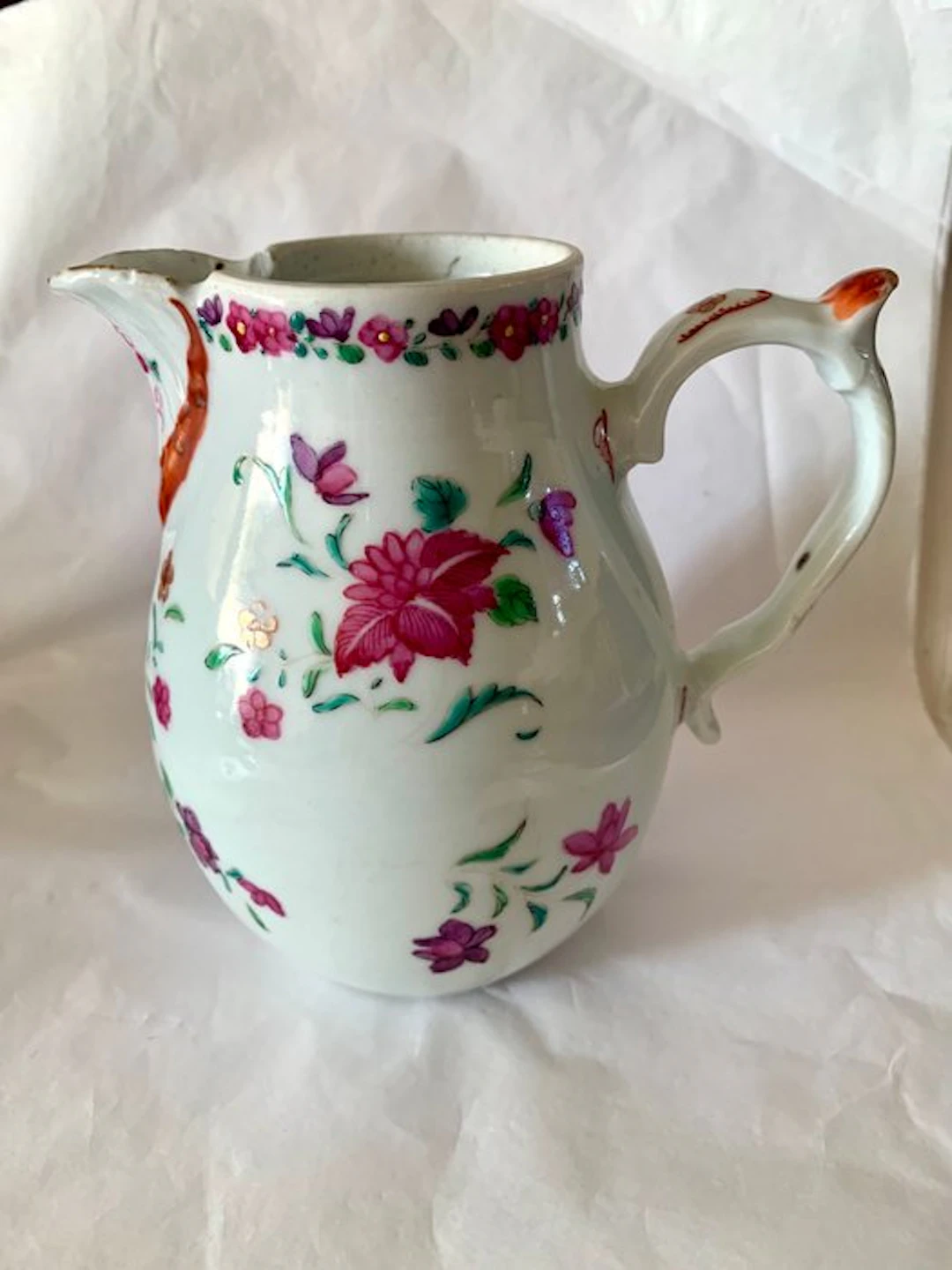 Famille Rose milk can - Porcelain - China - Qianlong (1736-1795)