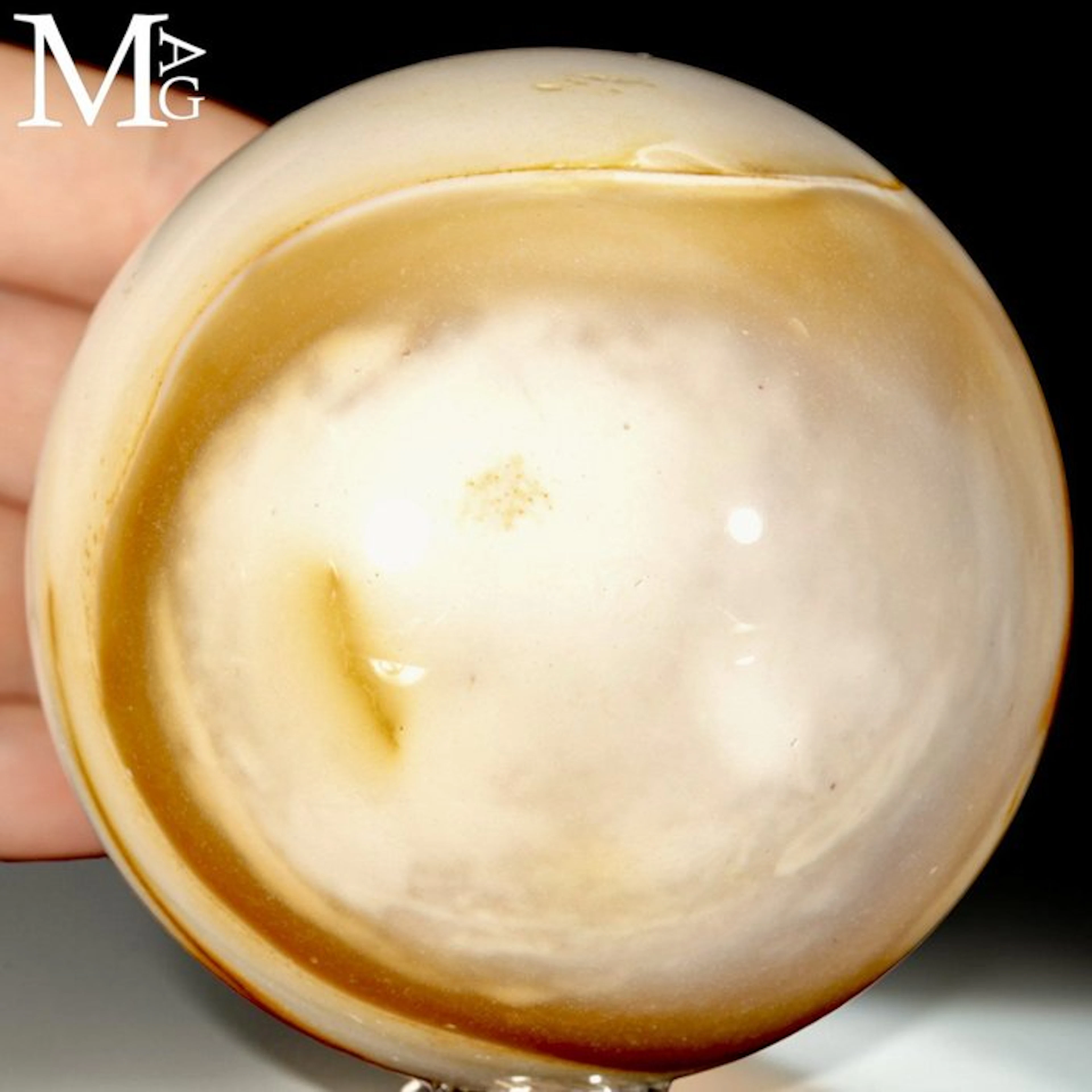 Polished Mookaite Jasper Sphere - Earthy Tones and...