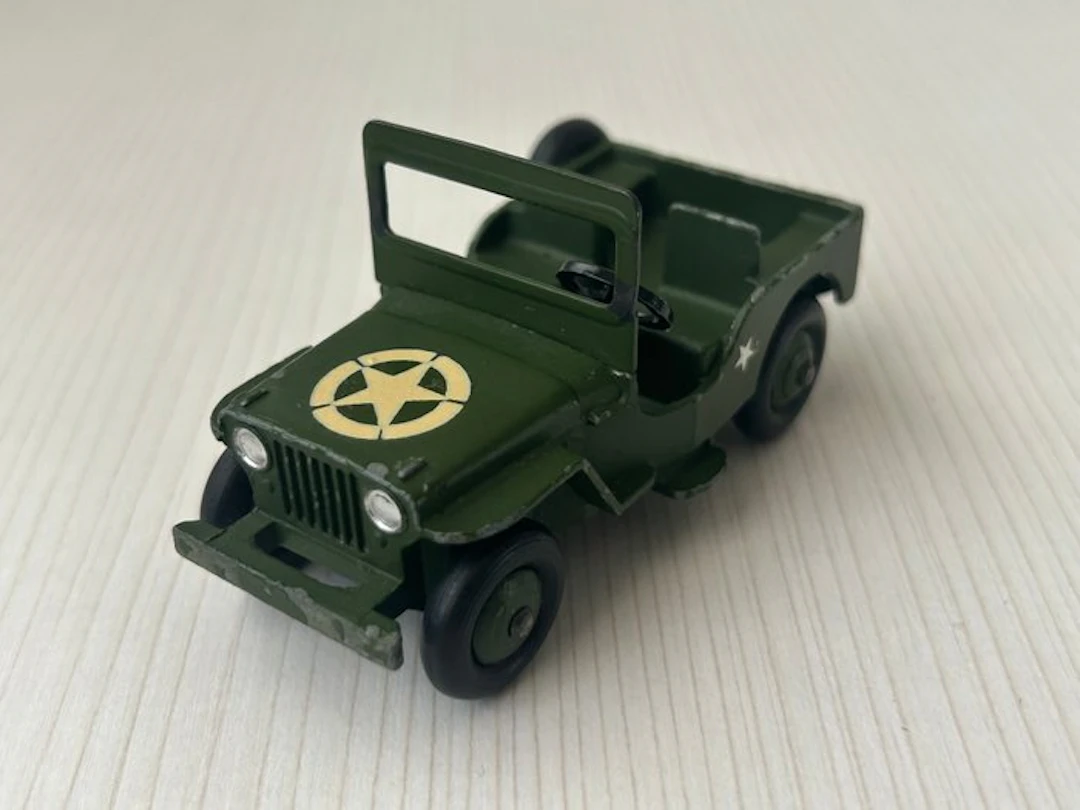 Dinky Toys 1:43 - Model car - U.S. Issue No. 669 Jeep U.S. Military
