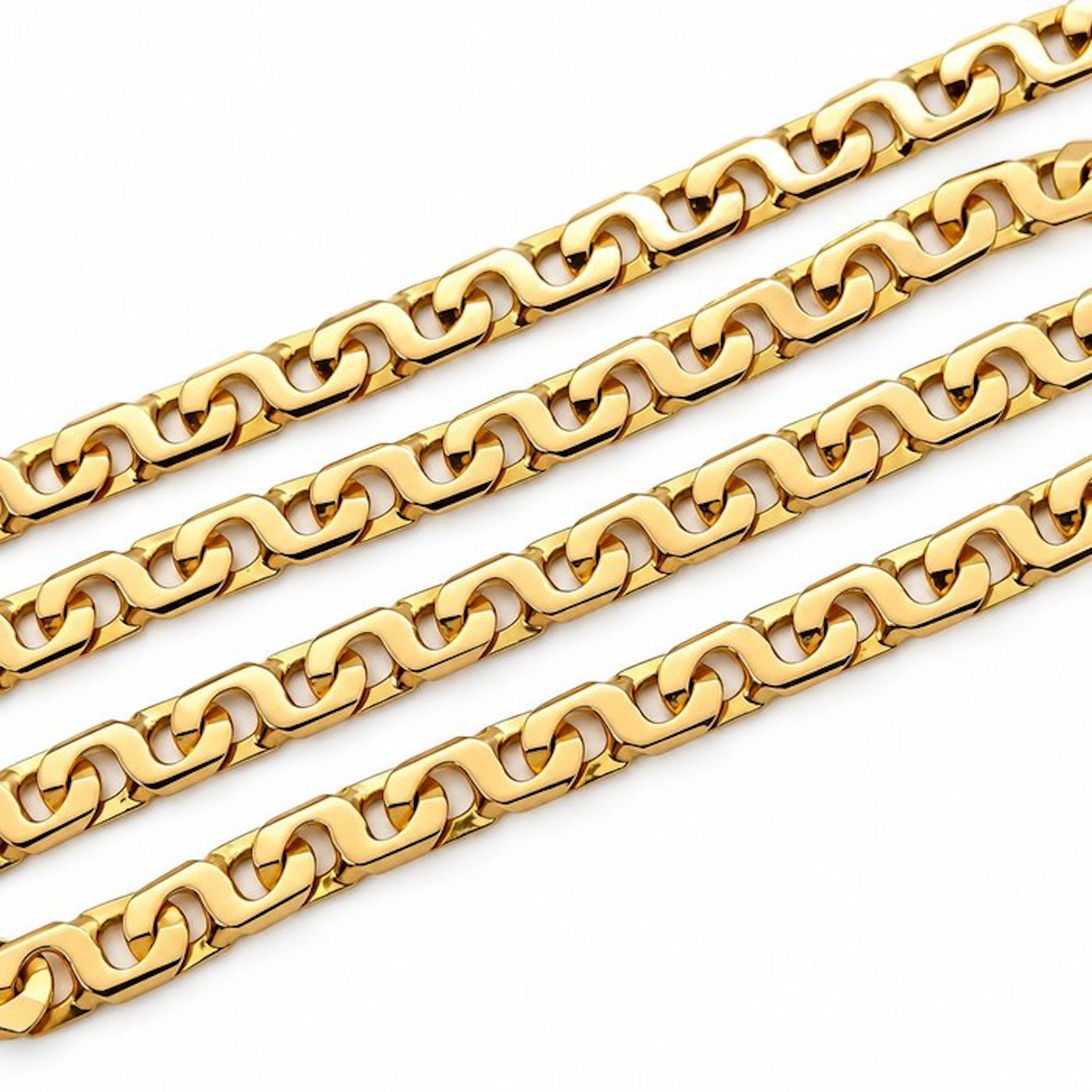 Necklace - 18 kt. Yellow gold - Made in Italy - HandMade