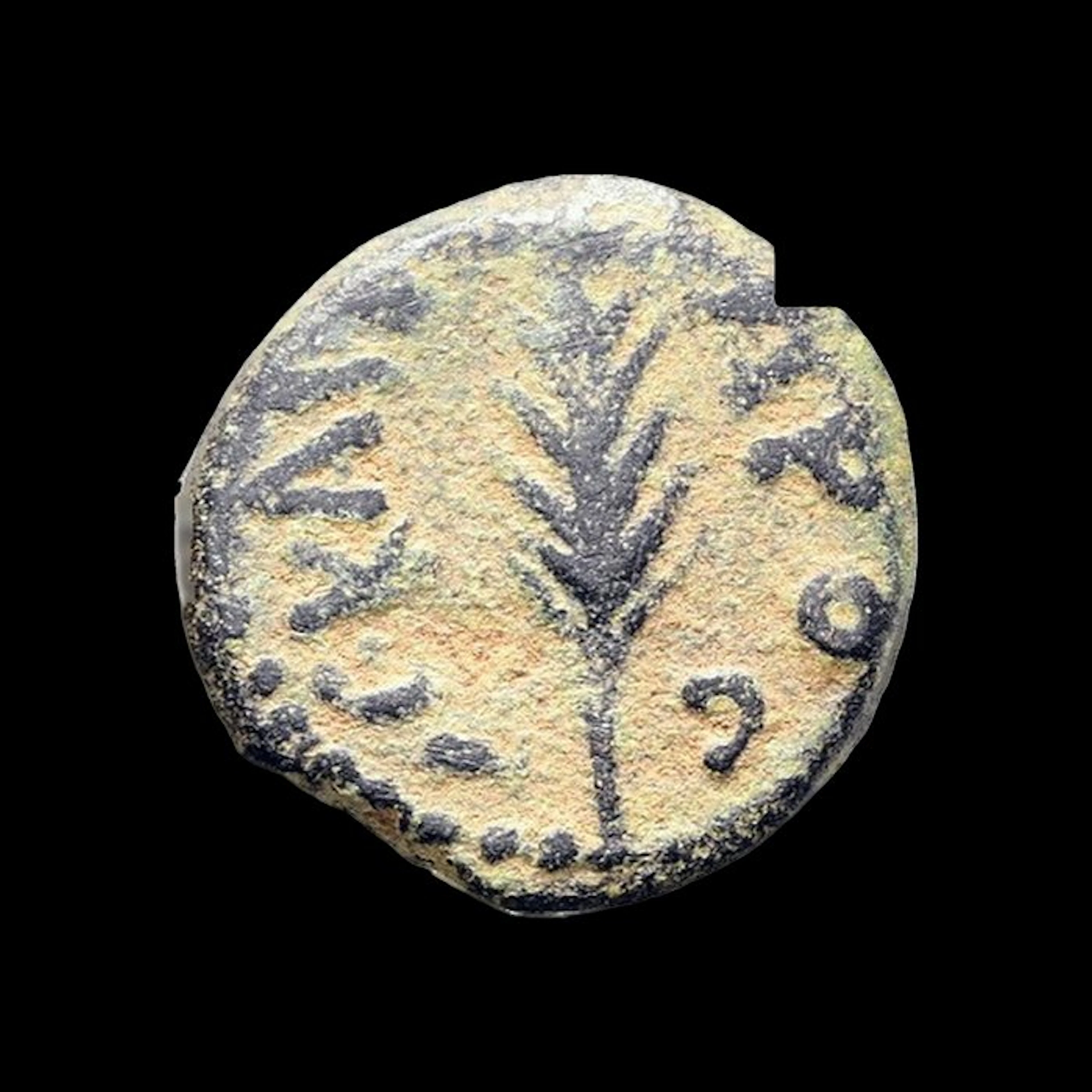 Judaea, Roman Governors. Porcius Festus (59-62 AD). Prutah (No reserve price)