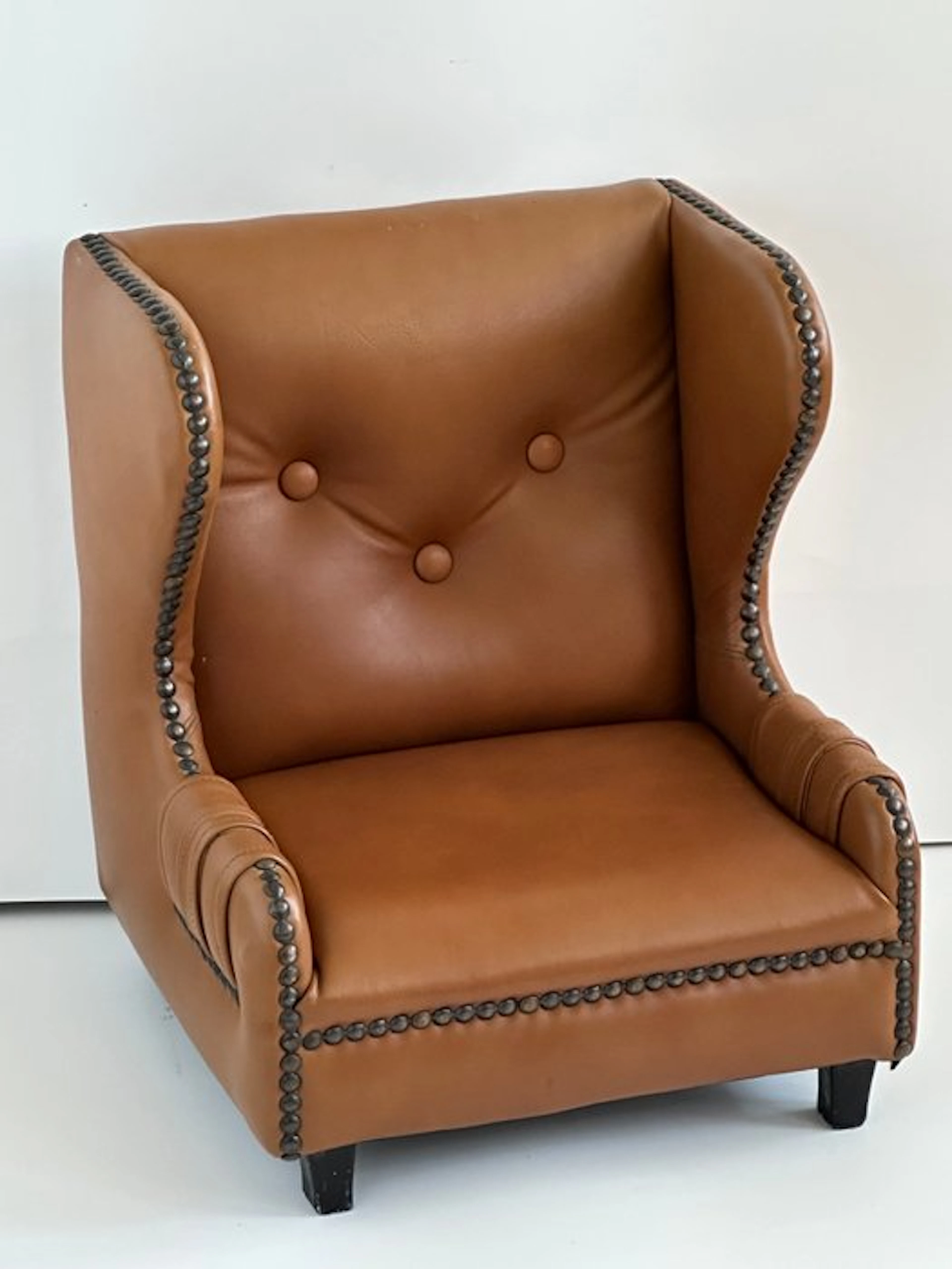 Bench - Chesterfield - Metal, PU leather, etc. - Children's bench / armchair