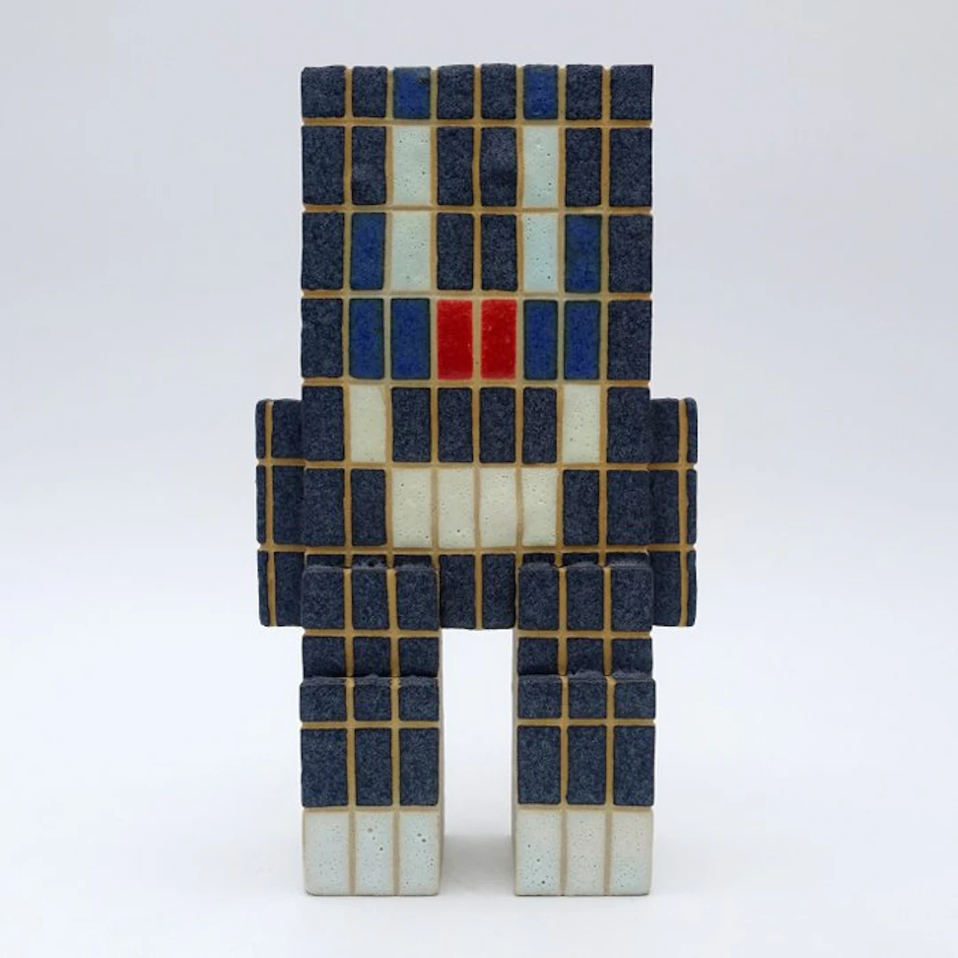 Wxyz (1980) - Sculpture, "322-1" - 184.5 mm - Stoneware - 2026