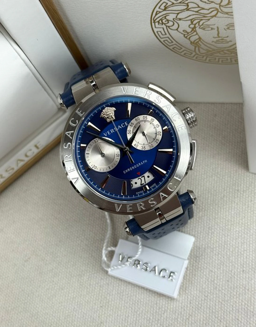 Versace - Aion Chronograph Date - VE1D02223 - Men - 2020-2025
