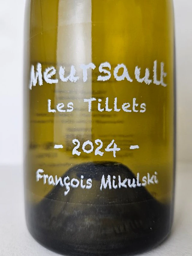 2024 François Mikulsk "Les Tillets" - Meursault - 1 Bottles (0.75L)