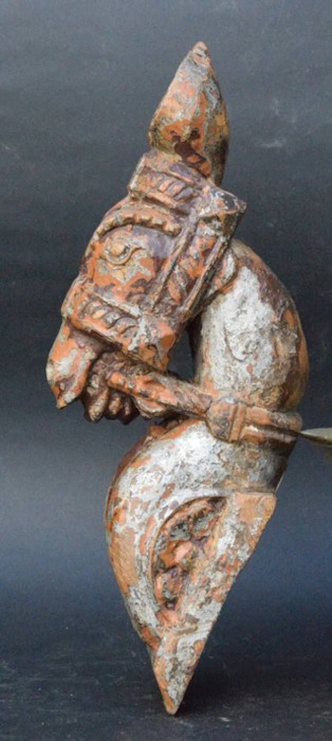 Sublime & Antique Horse Head - Wood - India - 19th century