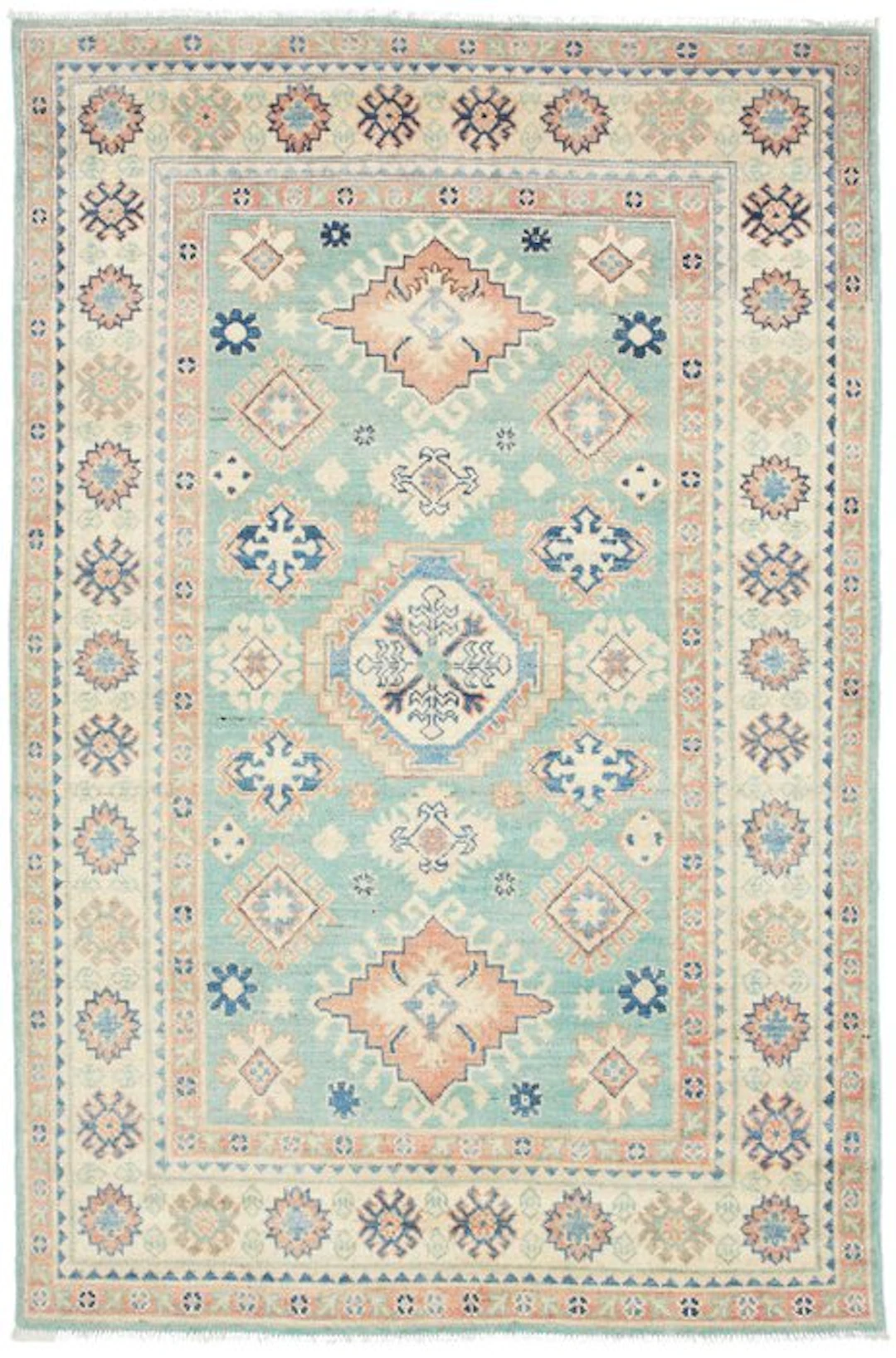 Kazak - Rug - 194 cm - 127 cm - Handmade - unused -New