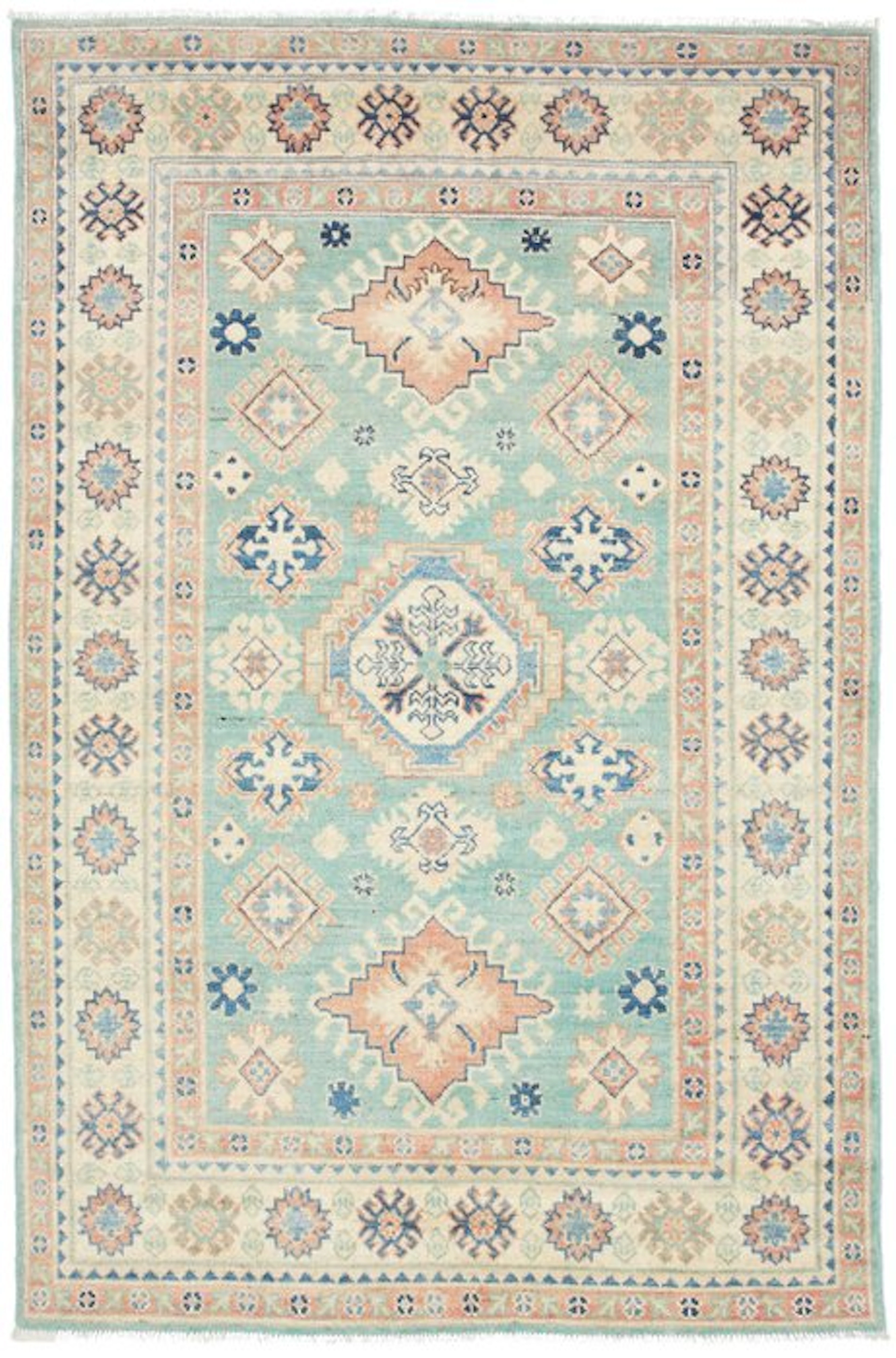 Kazak - Rug - 194 cm - 127 cm - Handmade - unused -New