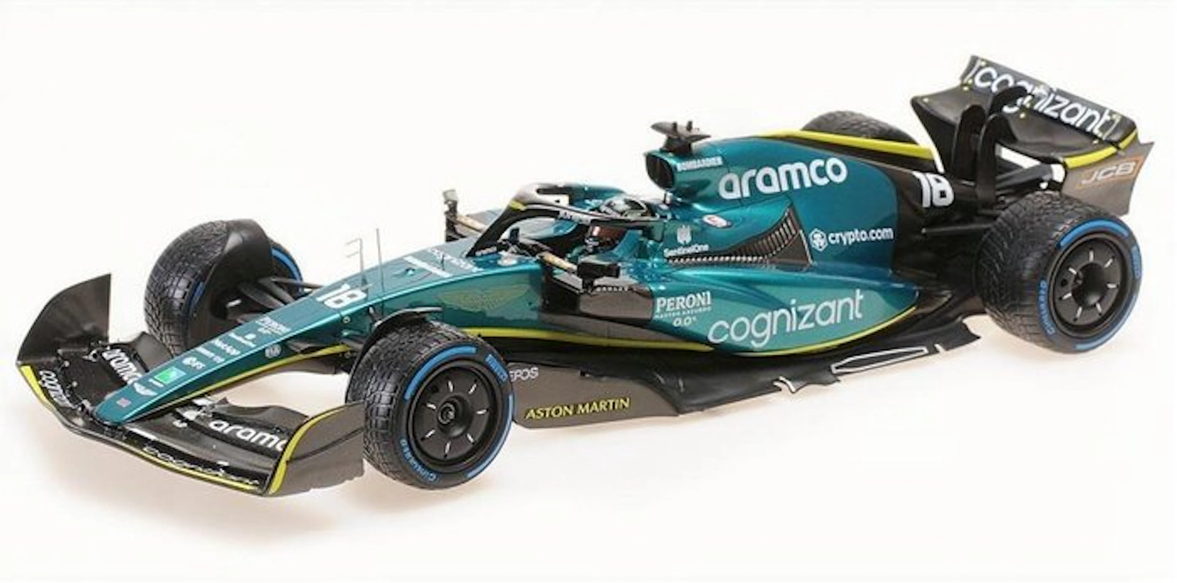 MiniChamps 1:18 - Model car - ASTON MARTIN ARAMCO...