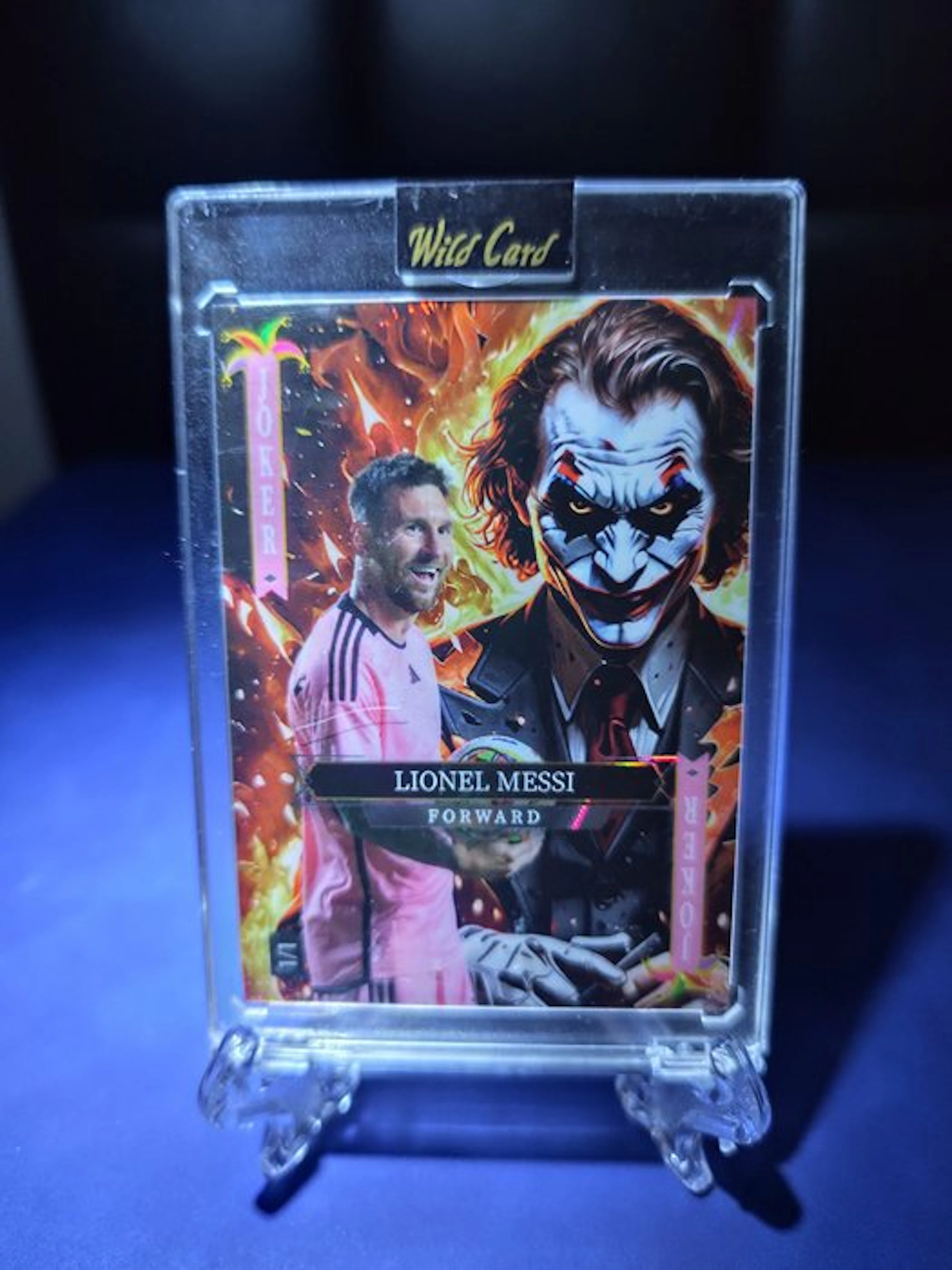 Joker Jokers Wild Lionel Messi One of one, Exclusiva, 1/1 - 1 Card - Mint (M)