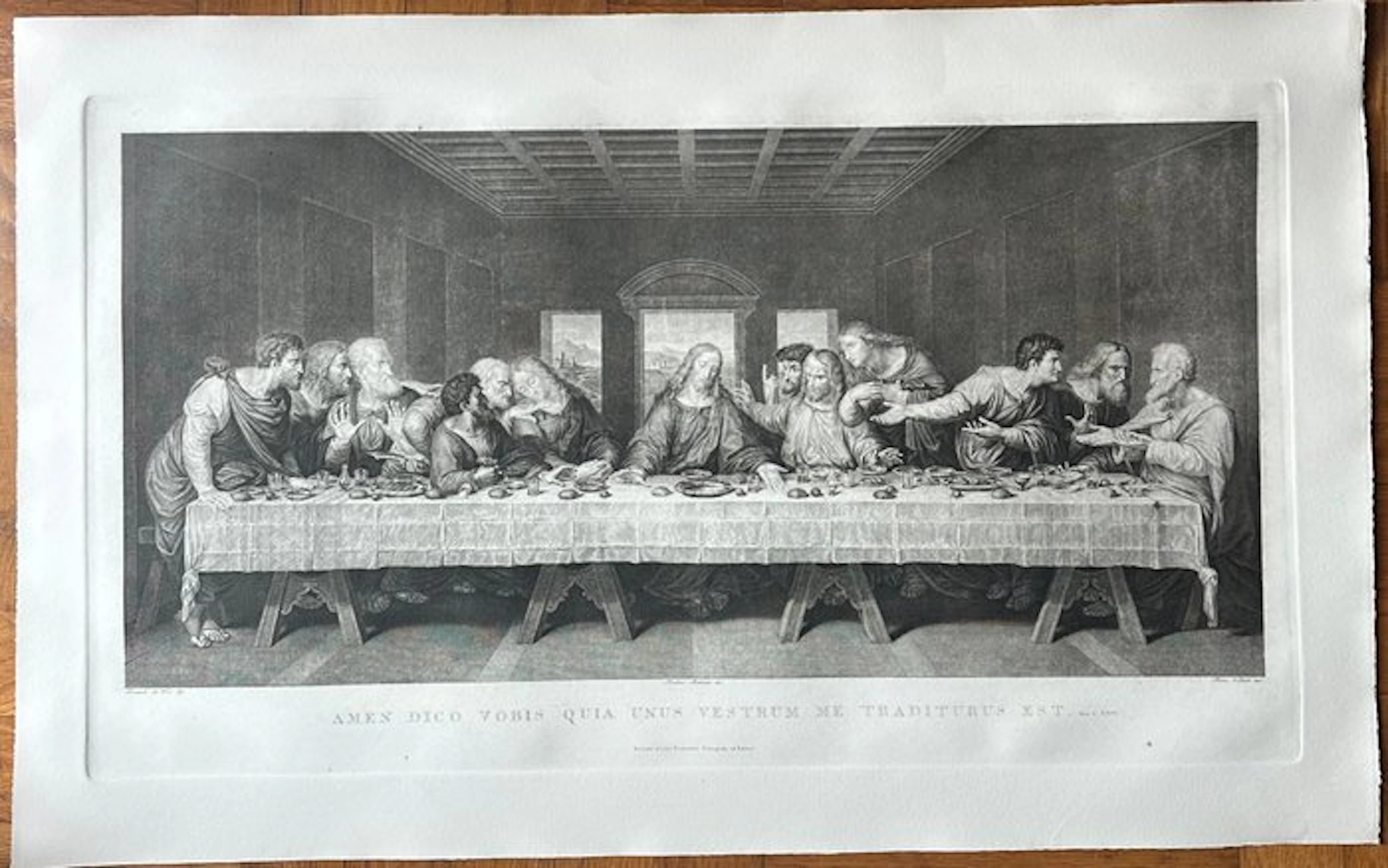 Pietro Vedovato (1774-1847), after Leonardo da Vinci - The Last Supper
