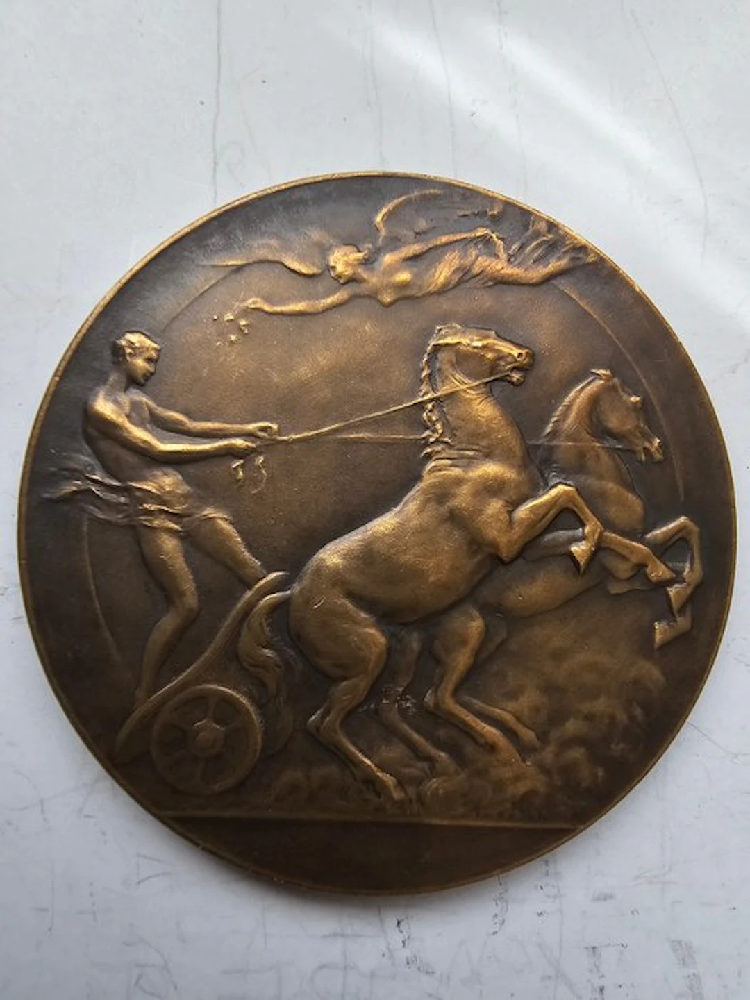 Belgium. Medal 1920 Theunis. Jeux Olympiques (No reserve price)
