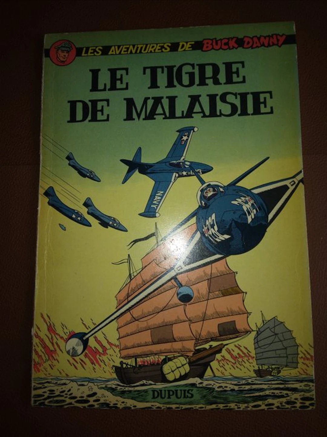 Buck Danny T19 - Le Tigre de Malaisie - B - 1 Album - First edition - 1959