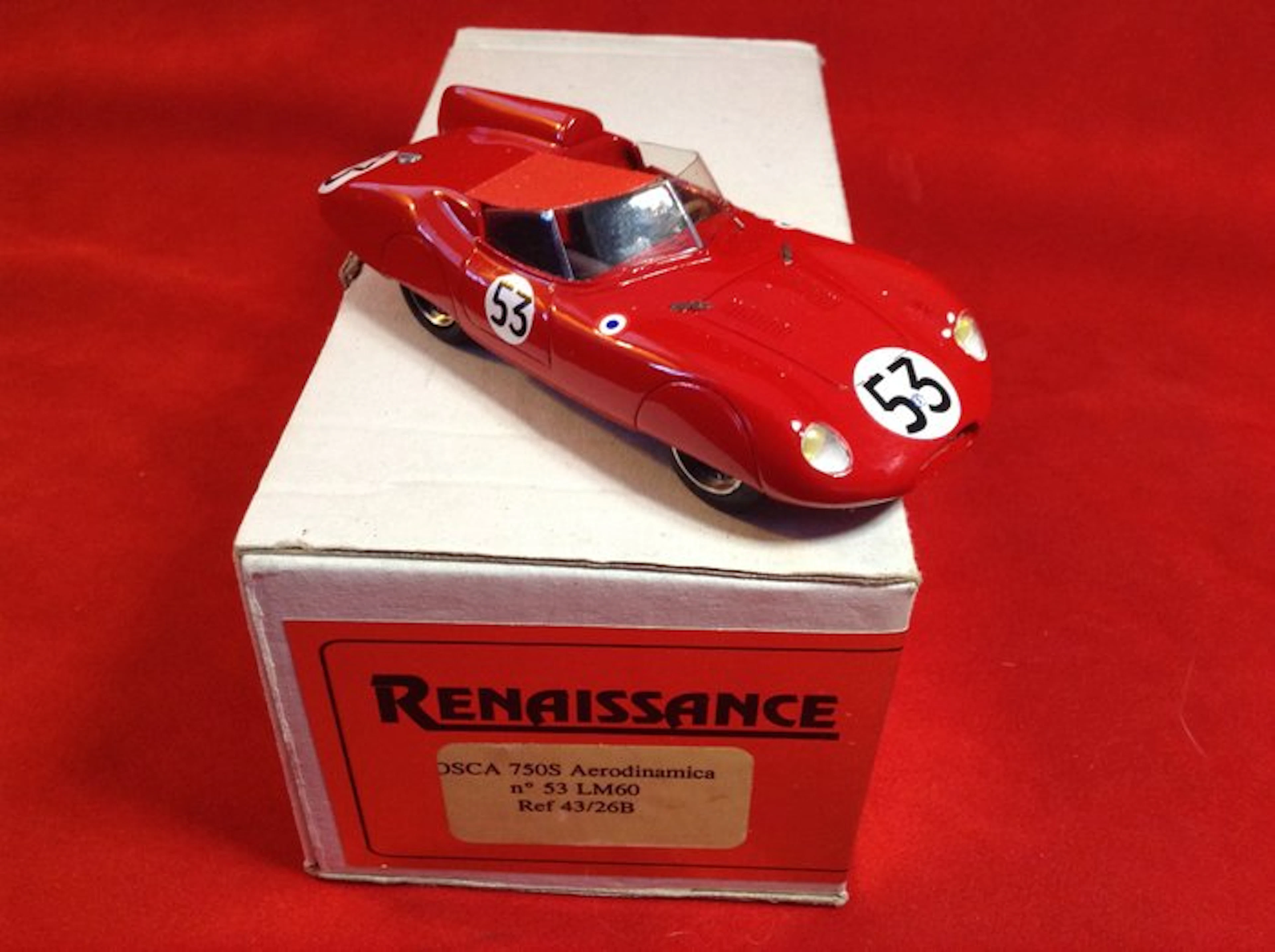Renaissance - made in France 1:43 - Model race car - ref